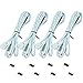 ZITRADES(TM) 4PCS 2M Long Extension Cable Connect Female Plug for RGB 3528 5050 Strip with 8pcs 4pin connectors Male