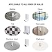 FittiDoll Adhesive Hooks/Heavy Duty Wall Hooks Stainless Steel Ultra Strong Waterproof Hanger for Home, Kitchen, Bathroom, Robe, Coat, Towel, Keys, Bags, Tools, Razor - 20 pack