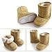 Baby Toddler 6-18 Month Prewalker Shoes Cute Warm Winter Snow Boots (XX-Large(9-12 Month), Brown)