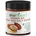 Biofinest Argan Oil Dead Sea Salt Scrub: with Aloe Vera, Almond Oil, Vitamin E, Essential Oils - Best For Deep Skin Cleansing/ Exfoliator (250g)