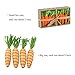 WEWILL 8PCS Lifelike 2‘’ Artificial Easter Carrots Foam Craft Ornaments Bunny Girl Gifts Spring Tree Decoration Easter Party Home Favors