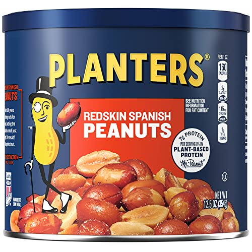 Planters Spanish Redskin Peanuts, 12.5 Oz, Pack of 6 Pricepulse