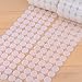400 Pieces 0.78 Inch Diameter Sticky Magic Dots Nylon Fabric Sticky Back Coins Hook and Loop Adhesive Fastener Circles 200 Pairs,White (1000Pieces)