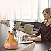 EASEHOLD Aroma Essential Oil Diffuser Humidifier 400ml Cool Mist with Colorful Lights 4 Timer Wood Grain Finish