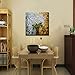 Asdam Art - 100% Hand-painted 3D Paintings Beauty of Life Modern Wall Art For Dinning Living Room Bedroom Flower Artwork Abstract Pictures Floral Oil Painting on Canvas(24X24inch)