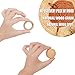 Fuman Organic Wood Montessori Styled Baby Rattle - Perfect Grasping Teething Toy for Toddlers (2 Pack Rattle)