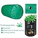 Todoing Garden Potato Grow Bag, 4Pack10Gallon Grow Bags with Access Flap and Handles for Harvesting Potato, Carrot, Onion, tomata,Vegetable and Flower.thumb 3