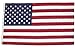 American Flag - 100% Made In USA - Strong Like Americans Made By Americans: Embroidered Stars - Sewn Stripes - 5x8 ft