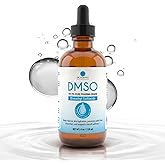 Dr. Robaina DMSO Liquid 4 oz – 99.9% Pure Pharma Grade Dimethyl Sulfoxide | Low Odor | Fast-Absorbing Topical | Amber Glass Dropper | Made in USA
