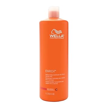 Wella Professionals Enrich Moisturizing Conditioner 33.8 oz/Liter fine normal