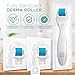 Dermatrue Derma Roller 3 Piece Kit for Face & Body | Microdermabrasion Micro Needling Skin Care Set | 3 Different Sizes, 600 Titanium Needles | Microneedle Roller Derma Planing Tool