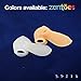 Tailors Bunion or Bunionettes Pinky Toe Protector, Pack of Four Soft Gel Padded Guards to Protect the Tailor Bunion on Your Little Toe by ZenToes