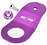 Jdm Anodized Aluminum Radiator Mount Bracket with Support Fender Washer Bolt Kit Purple For Acura/Honda