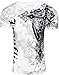Konflic NWT Men's Giant Cross Graphic Designer MMA Muscle T-shirt