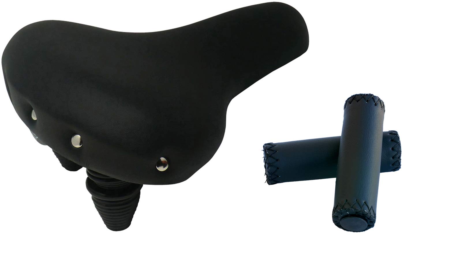 Montegrappa Vintage Saddle MOD Nevada 1605 (Black) + Pair of Montegrappa Grips (Black)