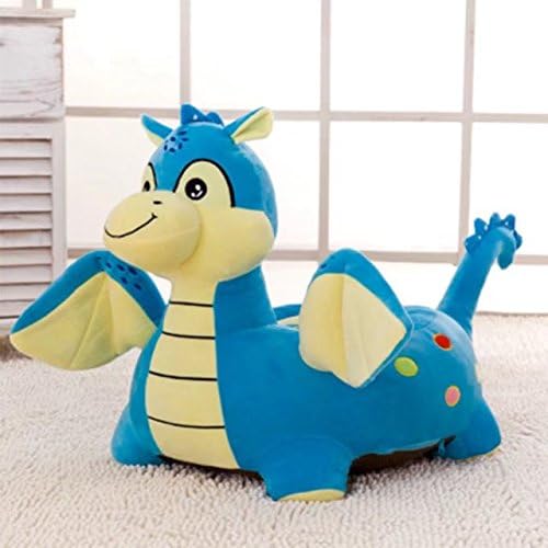 Kids Cartoon Animal Plush Sofa Seat, PP Cotton Plush Riding Toys Bean Bag Chair Seat, Mini Lounger Sofa,Soft Tatami Chairs,Birthday Gifts for Boys and Girls
