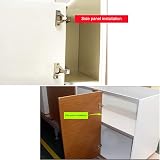 AOLISHENG 90 Degree Concealed Cabinet Hinges Soft Close 35mm Pair view 4