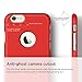 iPhone 6S Case, elago® [Slim Fit][Soft Feel Extreme Red] - [Light][Minimalistic][True Fit] – for iPhone 6/6S