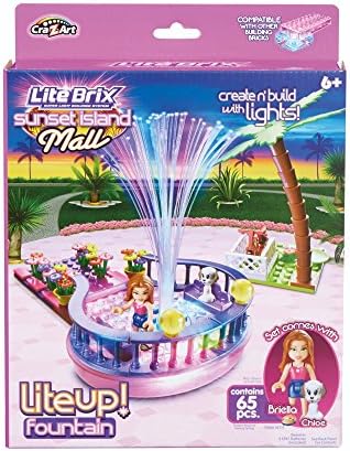 Lite Brix Sunset Island Mall Fountain