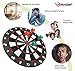 ActionDart - Soft Tip Safety Darts and Dart Board - Great Games for Kids - Leisure Sport for Office (Set)