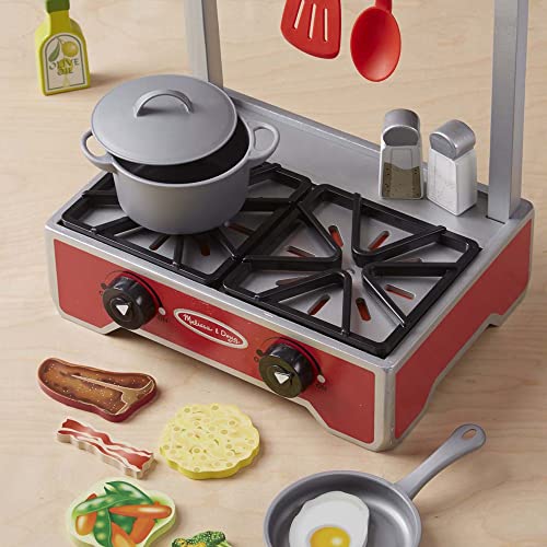 Melissa & Doug Deluxe Wooden Cooktop Set (SIOC) Pricepulse