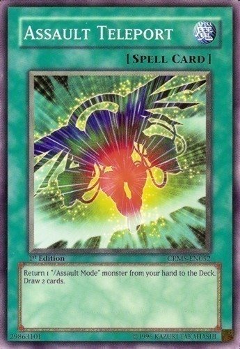 Yu-Gi-Oh! - Assault Teleport (CRMS-EN052) - Crimson Crisis - 1st Edition - Common