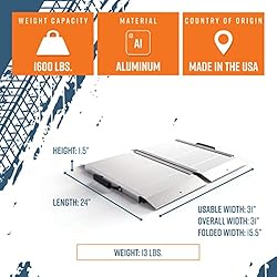 EZ-ACCESS Traverse Singlefold Edgeless Portable