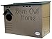 JCs Wildlife Barn Owl Nesting House - Large Home Made w/Recycled Poly Lumber