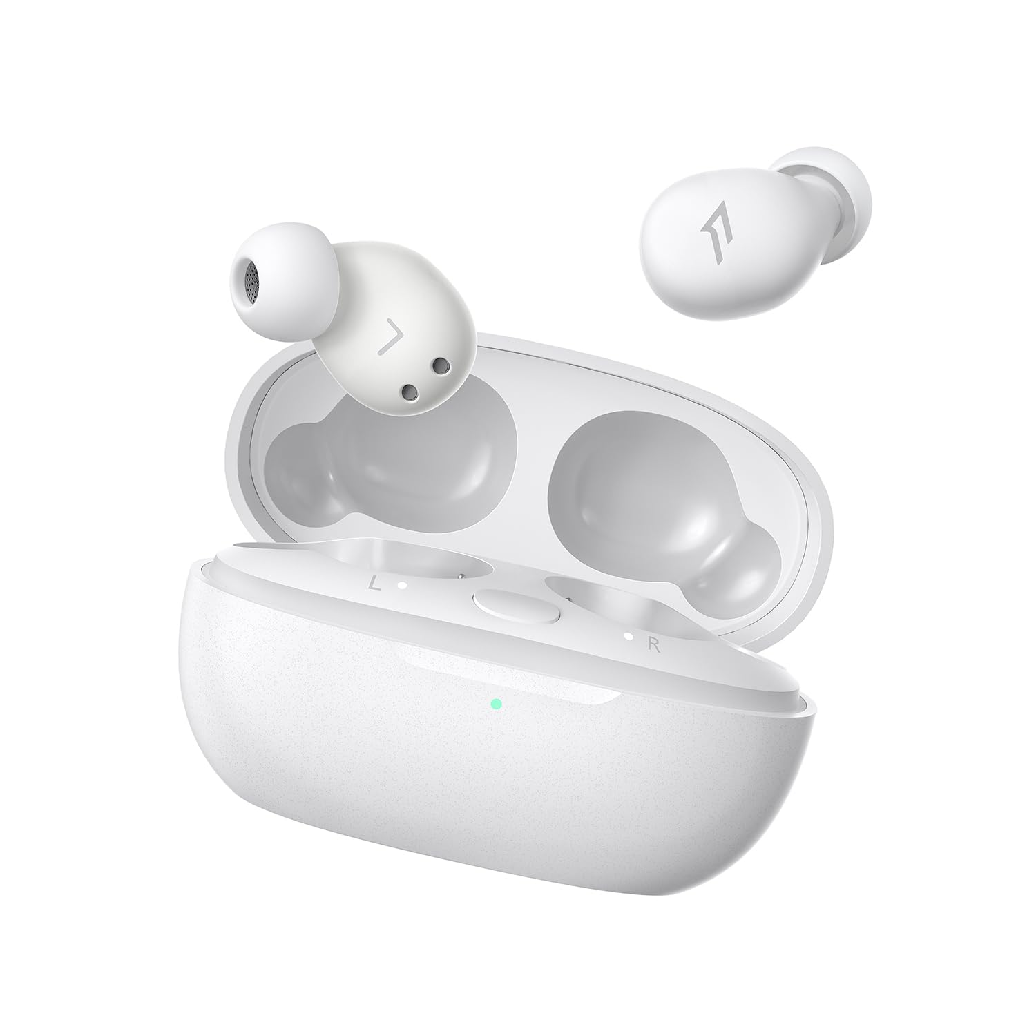 1MORE Z30 Sleep Earbuds for Side Sleepers, Mini Sleep Headphones, Comfortable Noise Blocking Earbuds, Bluetooth 5.3, Built-in White Noise, 5 Auto-Off Timers, 32H Playtime, Invisible Sleeping Earbuds