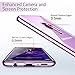 ESR Essential Twinkle Case Compatible for The Samsung Galaxy S9 Case, Slim Soft TPU Cover Compatible for The Samsung Galaxy S9 5.8 Inch, Purple Frame