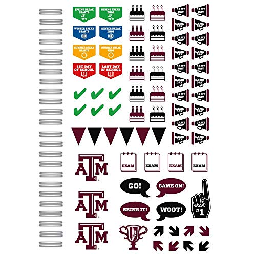 Turner Texas A&M Aggies 2019 Tabbed Planner Personal Organizer (19998420209) - Thumbnail 2