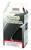 Superior 58-0600B Superskin Steering Wheel Cover, Genuine Leather, Size 