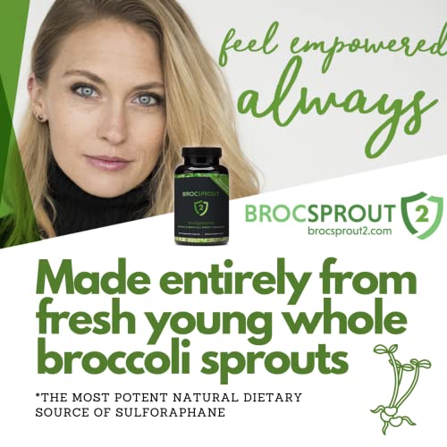 BROCSPROUT2 Unmatched Sulforaphane Yield Unique Whole Broccoli