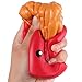 Jumbo Slow Rising Squishies Charms Kawaii Squishies Cream Scented Toys For Kids and Adults (French Rries)