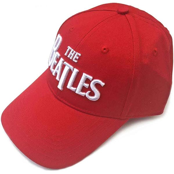 The Beatles Baseball Cap Apple Band Logo Official Black