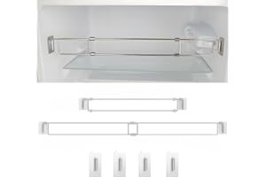 RV Fridge Secure Adjustable Bars WanDwel 12.5-22.3" Refrigerator Cabinet Cupboard Storage Tension Rods Camper Must Have Support Accessories 2 Pack