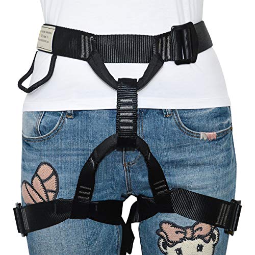Heejo Climbing Harness Professional Mountaineering Rock Climbing Harness,Rappelling Safety Harness - Work Safety Belt