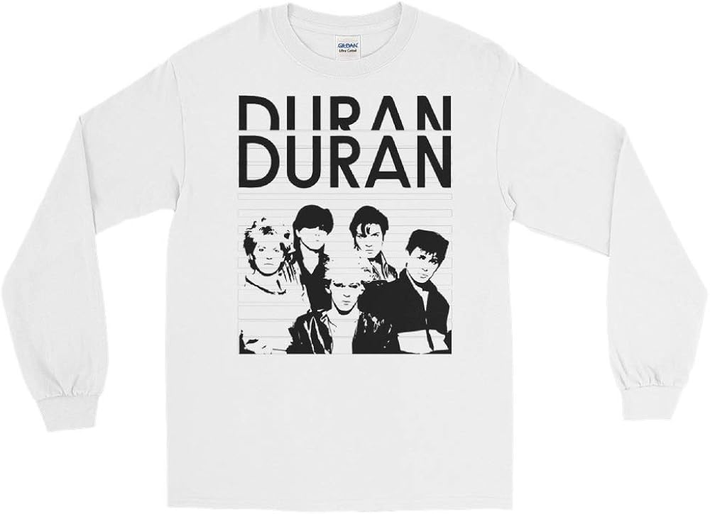 Duran Band Distressed 80s Retro Faded 