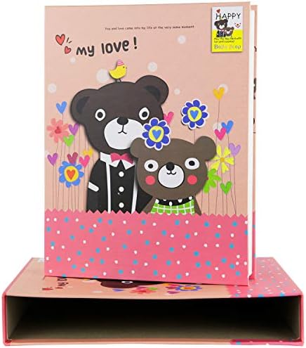 NLC Photo Album 5x7 inches 200 Photos Memory Book Lovely Large Album