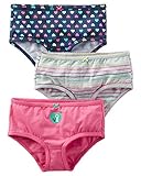 Carters Girls Toddler 3 Pack Girls Underwear (2T-3T, Love and Hearts)