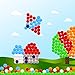 Sunmns 400 Pieces 1 Inch Colorful Pompoms Small Balls for DIY Creative Crafts Decorations, 10 Colors