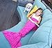 Mermaid Tail Blanket for women Teen and Kids, Made with Fine Crochet Material, Soft and Comfortable for All Season Sleeping Blanket