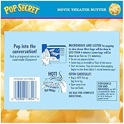 Pop Secret Microwave Popcorn, Movie Theater