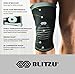 BLITZU Knee Brace with Side Stabilizers & Patella Gel Pads for Maximum Joint Pain Relief Support and fast recovery for men and women meniscus tear Arthritis, ACL. (X-Large)