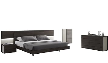 Amazon Com J M Furniture Maia Premium King Bedroom Set In