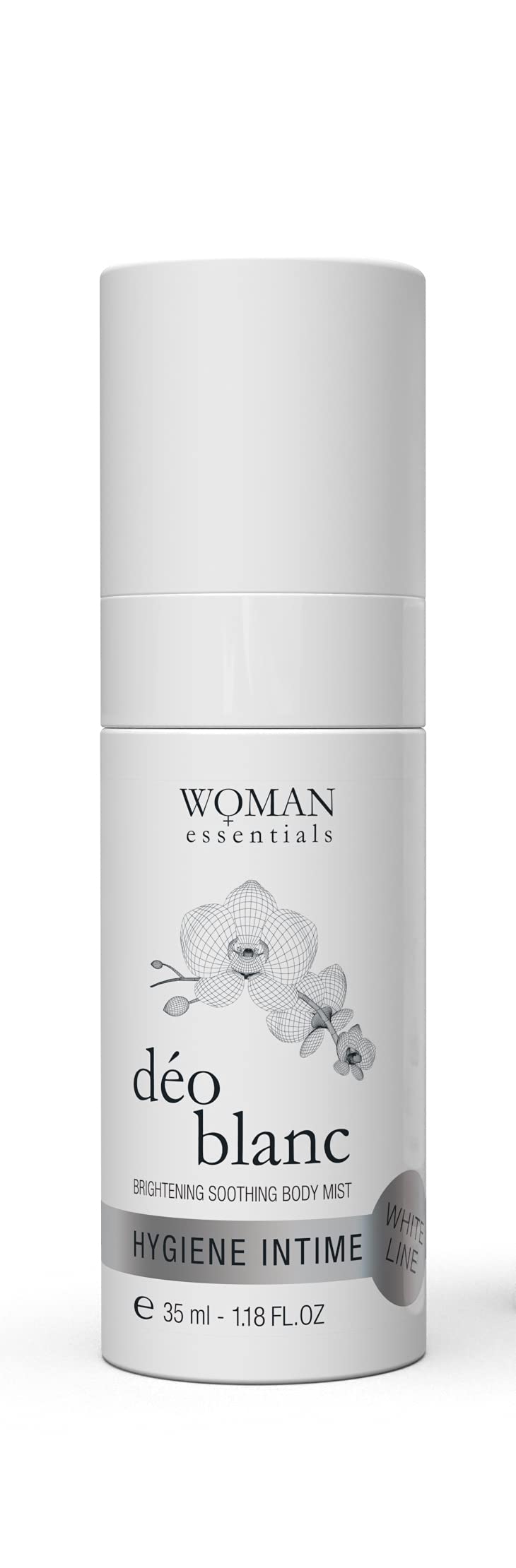 Deo Blanc 24-Hour Brightening Deodorising Mist for Body & Intimate Dry, Sensitive, Shaved Skin 35ml