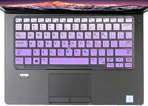 Amazon Com Silicone Keyboard Cover Skin For Dell Latitude 14 3340 340 E5490 E5491 E5450 E5470 E7450 E7470 7480 E7480 Dell Latitude 14 5480 5490 7490 Keyboard Protector Purple Home Audio Theater