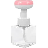 Healeved 16 Oz Foaming Soap Dispenser Pump Bottle Refillable Pressure Shower Gel Bottle for Bathroom Hand Soap Lotion and Travel Use