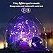 Abtong Fairy String Lights USB Powered 5M 16.4ft Color Changing LED Fairy Lights with APP Sync Music Starry Lights Bluetooth Plug in RGB LED String Light Waterproof Wire String Light for Bedroom Patio