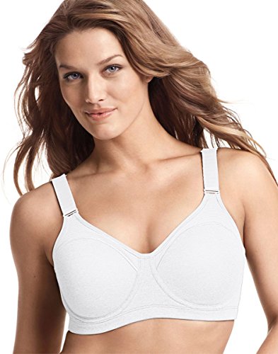 Playtex Play outgoer Seamless Knit Underwire Bra_White_X-Large
